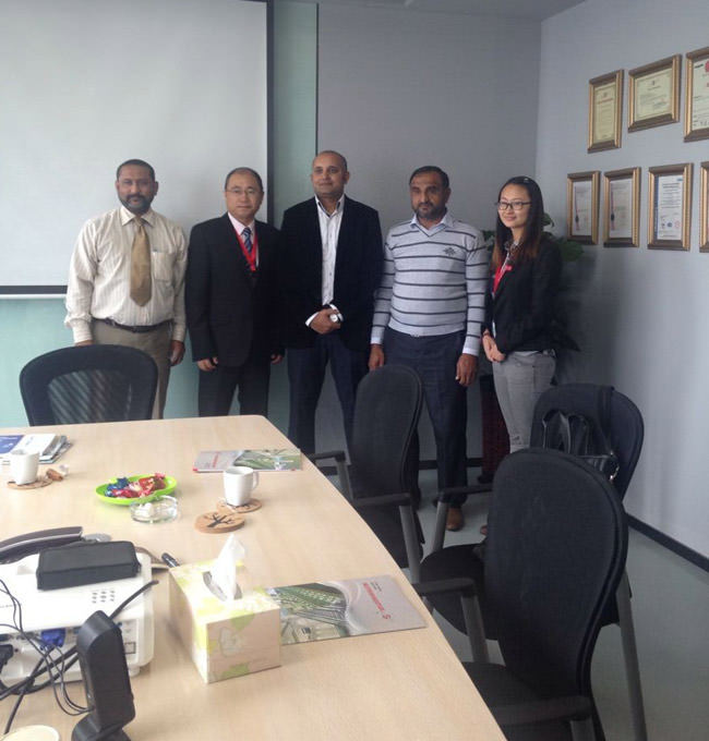 Oman clients visit