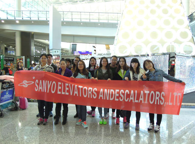 The company travel to Hong Kong